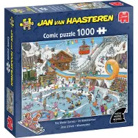 Royal Jumbo BV Jan van Haasteren - Les Jeux d'hiver - Puzzle de 1000 pièces