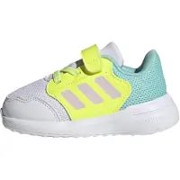 Adidas Tensaur Run 3.0, couleur : blanc cassé, rose clair et jaune vif (pour tout-petits) - Pointure : 25,5 (EU)