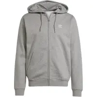 Adidas Originals Veste de survêtement 'Trefoil Essentials' gris chiné