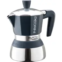 Pedrini Mymoka Induction 2tz Italian Coffee Maker Argenté One Size / EU Plug 220V