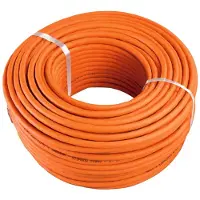 Hama Câble réseau,Cat.7 câble brut, 10 Gbit/s, S/FTP blindé, sans halogène, rouleau, 50 m (00020099)