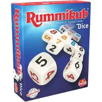 Goliath Rummikub Dice - Jeu de dés - Jeu de société - Facile à emporter en voyage - Rummikub avec des dés