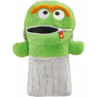 Schmidt Spiele Sorgenfresser meets Sesamstraße Oskar aus der Tonne, peluche, animal en peluche, 29 cm, 42558