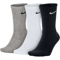Nike Chaussettes de sport greige / noir / blanc