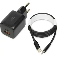 IBox Chargeur mural C-42 GaN PD33W. Noir