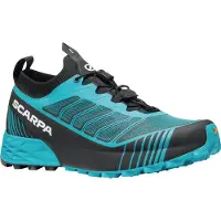 Scarpa - Chaussures de trail - Ribelle Run 2 Blue Reef Black pour Homme - Taille 43.5 - Bleu