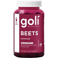 Goli Nutrition , Gommes Betterave Cardio, 60 Gommes