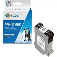 G&G Tinte komp. mit Canon PFI-107MBK/ 6704B001 Matt-Schwarz