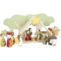 Small Foot Kit de jeu Crèche de Noël