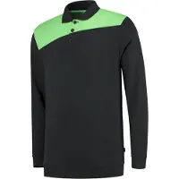 Tricorp 302004BlackGrey3XL Polosweater Bicolor Naden (3XL)