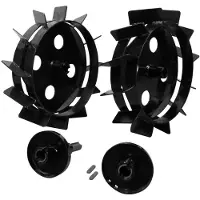 Güde Jeu de roues métalliques GMR 420 Accessoires pour motoculteur GME 6,5 V