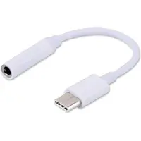 Savio Adaptateur audio USB type 3.1 C (M) - jack 3,5 mm (F) Blanc AK-35