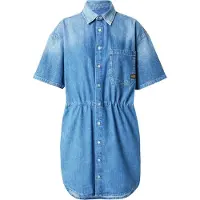 G-Star Robe Relaxed Drawcord - Bleu moyen - Femmes