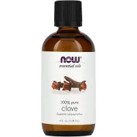 Now , Huiles Essentielles, Clou de Girofle, 4 fl oz (118 ml)