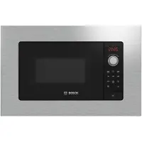 Bosch bfl623ms3 four à micro-ondes intégré solo 20 l 800 w acier inoxydable
