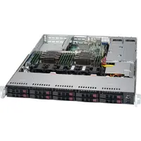 Super Micro Computer B.v. CSE-116AC2-R706WB2 Server Geh 1U/1x750W/10x2.5" SC116AC2-R706WB2