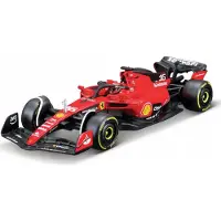 Bburago Véhicule Bburago 1/43 Ferrari SF 2023 Formule 1 avec casque Leclerc