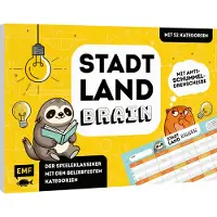 Ville, campagne, cerveau - Le jeu classique avec les catégories les plus populaires (Allemand)