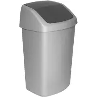 Shimano Seau à couvercle basculant 25 l argent/anth