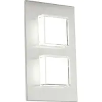 Eglo Applique murale d'extérieur à LED Pias 2.5 W argent 93365