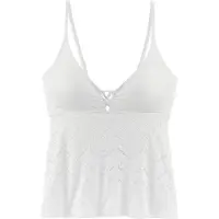 LASCANA Haut de tankini blanc
