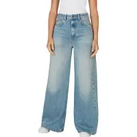 Pepe Jeans Jaimy Wide Leg High Waist Jeans Bleu 30 / 32 Femme