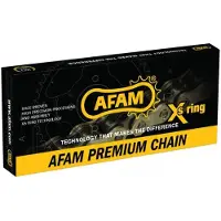 Afam Chaîne à anneaux en X AFAM A530XHR2-G/114N Chaîne ouverte avec rivet creux