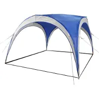 vidaXL Tente de réception bleue étanche