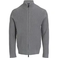 Lufian Vestes en maille gris