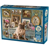 Cobble Hill Puzzle Frenchie - 500 à 999 pièces