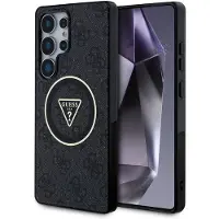 GUESS Triangle Buttons Samsung Galaxy S25 Ultra Phone Case Noir