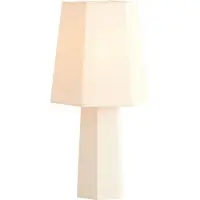 Light & Living - lampe de table - Musabo - naturel - textile - Ø 25cm - E27 - 1892982