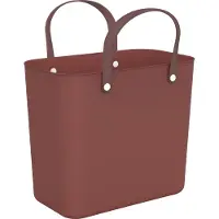 Rotho Sac cabas Multibag ALBULA 25L en plastique recyclé issu des océans, rouge