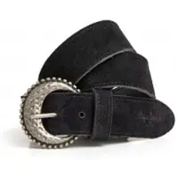 Pepe Jeans pour femme. PL020838 Ceinture en cuir Emily noir (S), Casuel