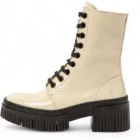 Art Bottines à talons pour Femme 1375 PATENT FLASH CREAM/YORK Couleur Beige