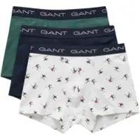Gant Skier Trunk Boxers 3 Units Blanc S Homme