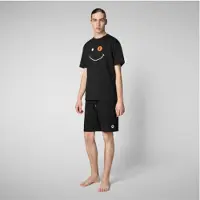 Save the Duck pour homme. DW2238M-RIPO20 Maillot de bain noir Bascom (M), Beachwear, Polyester