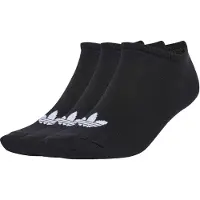 Adidas Liner Socks 3 Pairs Unisexe - Chaussettes, Noir - Taille 34-36 - Poly (Polyester)