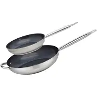 Elo Set de 2 Poêles 24 et 32 cm céramique sans Profi Therm Platinum