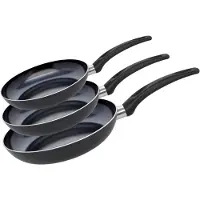 Elo Set de 3 Poêles 24, 28 et 32 cm céramique sans Prima Cucina