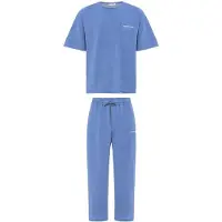 Dandalo Survêtement bleu roi / blanc