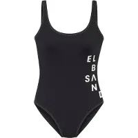 Elbsand Maillot de bain noir / blanc