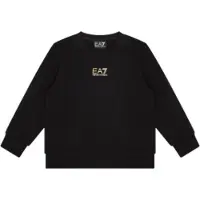Emporio Armani 7b000025_af10380 Sweatshirt Noir 10 Years Garçon