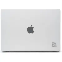 Zagg Hard Case Apple Macbook Pro 14 M3/M2/M1 Frosted Clear (14", Apple), Sac pour notebook, Transparent, Gris