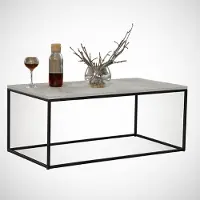Skye Decor , Cosco - Sea Oak, table basse, chêne marin, panneaux de particules 100 % mélaminés, 95 x 55 x 43 cm