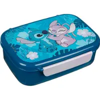 Disney Stitch, Lunch box, Multicolore, Bleu, Rose