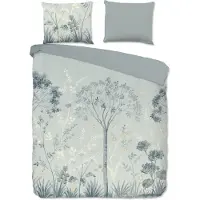 Good Morning Housse de couette " - gris - (200x200/220 cm) - Coton