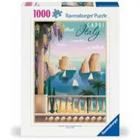 Ravensburger Puzzle Carte Postale Capri - 1000 pièces