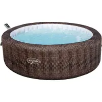 Bestway Spa gonflable Lay-Z Bali marron 7 personnes 6001P