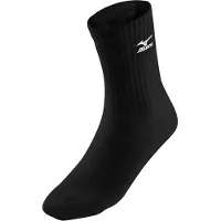 Mizuno Unisexe, Chaussettes de sport, Chaussettes Volley Middle (38 - 40), Noir